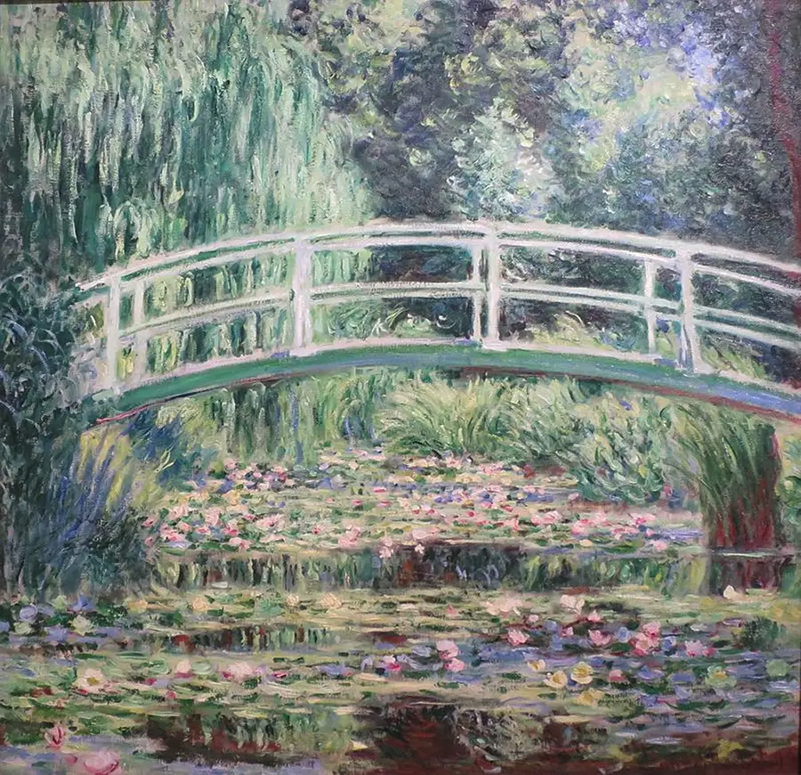 claude monet tableau peinture nympheas